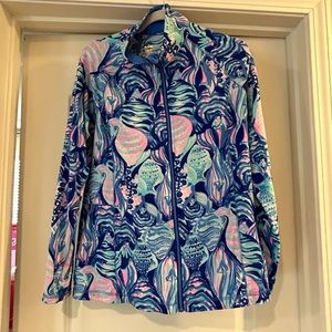 Lilly Pulitzer Luxletic Zip Up Jacket!